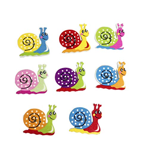 50 Stück Holzschnecke Knöpfe Schnecken Gemalt 2 Loch Scrapbooking Nähen Holzknöpfe Cartoon Tierknöpfe Bunte Schnecke DIY Schnitzweise Holzknöpfe Knöpfe zum Angeschlagenen Handwerk 50 Stück Holzschnecke Knöpfe Schnecken Gemalt 2 Loch Scrapbooking Nähen Holzknöpfe Cartoon Tierknöpfe Bunte Schnecke DIY Schnitzweise Holzknöpfe Knöpfe zum Angeschlagenen Handwerk von EXCEART