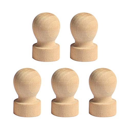 5Pcs Holzstempel Griff Rund 2 5 cm Holzstempel Basteln DIY Scrapbooking Stempel Machen Material 5Pcs Holzstempel Griff Rund 2 5 cm Holzstempel Basteln DIY Scrapbooking Stempel Machen Material von EXCEART