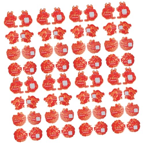 64stücke Chinesische Neujahr Rubbelkarten Drachenjahr Glücks Karten Für Partys Geschenkideen Und Dekoration Festliche Rubbelkarten Für Frühlingsfest 64stücke Chinesische Neujahr Rubbelkarten Drachenjahr Glücks Karten Für Partys Geschenkideen Und Dekoration Festliche Rubbelkarten Für Frühlingsfest von EXCEART