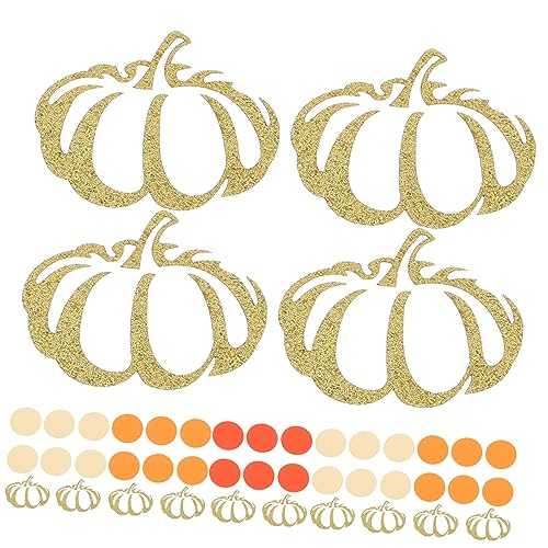 EXCEART Imitation Kürbis Papier Fetzen Thanksgiving Party Konfetti für Tisch Dekoration EXCEART Imitation Kürbis Papier Fetzen Thanksgiving Party Konfetti für Tisch Dekoration von EXCEART