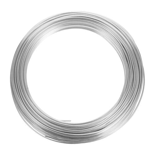 EXCEART 1 Rolle Aluminiumdraht: 1,5 Mm, 0,98 Fuß, Biegbarer Metalldraht Für Die Schmuckherstellung, Puppenherstellung, Bonsai-training Und Diy-bastelprojekte von EXCEART