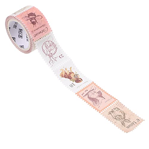 EXCEART 1 Rolle Briefmarken Und Washi Tape Washi Tape Einzeln Aufkleber Washi Tape Zum Aufzeichnen Waschi Briefmarken Deko Kawaii Washi-klebeband Washi-tape Diy Plakette Halloween Papier von EXCEART