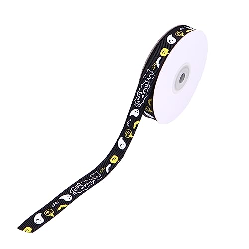 EXCEART 1 Rolle Halloween Geschenkband Halloween Anhänger Dekorationen Bedrucktes Band Für Feiertage Halloween Dekorationsbänder Edle Halloween Dekorationen Groß Für Ihre Party EXCEART 1 Rolle Halloween Geschenkband Halloween Anhänger Dekorationen Bedrucktes Band Für Feiertage Halloween Dekorationsbänder Edle Halloween Dekorationen Groß Für Ihre Party von EXCEART