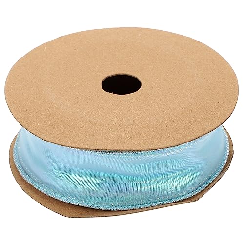 EXCEART 1 Rolle Illusionswellenband Breites Drahtband Gestaltetes Geschenkband Chiffon-seidenband Haarschleifen Band Bandrollen Basteln Polyester Täglicher Gebrauch Blaues Band Baby EXCEART 1 Rolle Illusionswellenband Breites Drahtband Gestaltetes Geschenkband Chiffon-seidenband Haarschleifen Band Bandrollen Basteln Polyester Täglicher Gebrauch Blaues Band Baby von EXCEART