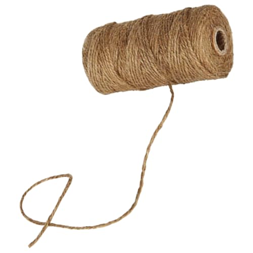 EXCEART 1 Rolle Jute -seilhandwerk Schnurschnur Gartenschnur Jute-makramee-Schnur Wickelschnur Geflochtenes Juteseil Geflochtene Juteschnur Dickes Juteseil Dicker Jutefaden Betäuben EXCEART 1 Rolle Jute -seilhandwerk Schnurschnur Gartenschnur Jute-makramee-Schnur Wickelschnur Geflochtenes Juteseil Geflochtene Juteschnur Dickes Juteseil Dicker Jutefaden Betäuben von EXCEART