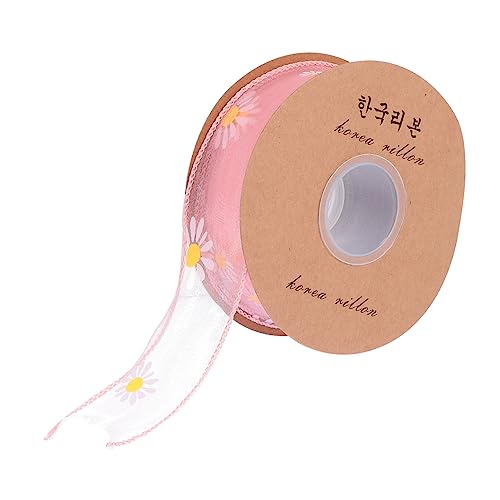 EXCEART 1 Rolle Schleife seidenband ribbon party supplies haaraccessoires dekobänder Samtband Blumen- Haarband Weiß Gänseblümchenband Geschenkbänder ein Verpackungsband Polyestergarn Rosa EXCEART 1 Rolle Schleife seidenband ribbon party supplies haaraccessoires dekobänder Samtband Blumen- Haarband Weiß Gänseblümchenband Geschenkbänder ein Verpackungsband Polyestergarn Rosa von EXCEART