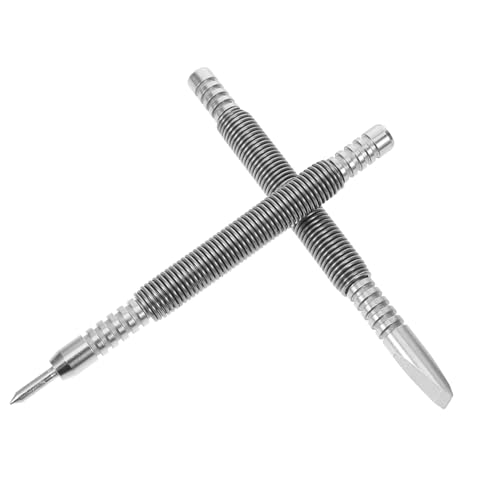 EXCEART 1 Satz Dual Head Spring Nail Setter Set Hammerless Center Punch für Präzises Bohren Markieren und Demontieren Robuste Konstruktion Kohlenstoffstahl für Holz Metall und Vielseitig EXCEART 1 Satz Dual Head Spring Nail Setter Set Hammerless Center Punch für Präzises Bohren Markieren und Demontieren Robuste Konstruktion Kohlenstoffstahl für Holz Metall und Vielseitig von EXCEART