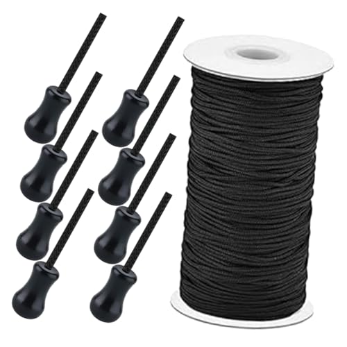 EXCEART 1 Satz Geflochtene Vorhangseil Kordel mit Schwarzen Pendants Lange Gardinen Accessoires für Vielseitige Raumdekoration und Einfache Installation EXCEART 1 Satz Geflochtene Vorhangseil Kordel mit Schwarzen Pendants Lange Gardinen Accessoires für Vielseitige Raumdekoration und Einfache Installation von EXCEART