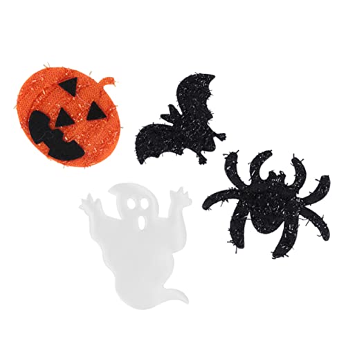 EXCEART 1 Satz Halloween Klebriges Tuch Stoff Gruselig Dekoration Kürbisse Schläger Drinnen Halloween Halloween Mitgebsel Weihnachtsdeko Schmuckzubehör Diy-patches 60 Stück von EXCEART