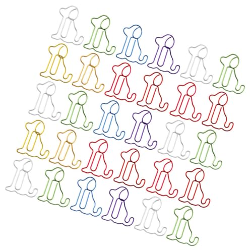 EXCEART 1 Satz Hunde-büroklammer Mini-beutelverschließer Hundeclip Bunte Papierklammern Herz Büroklammern Dackel Gesteckt Unterlagen Dekorative Banknotenklemme Papierclips Metall 30 Stück EXCEART 1 Satz Hunde-büroklammer Mini-beutelverschließer Hundeclip Bunte Papierklammern Herz Büroklammern Dackel Gesteckt Unterlagen Dekorative Banknotenklemme Papierclips Metall 30 Stück von EXCEART