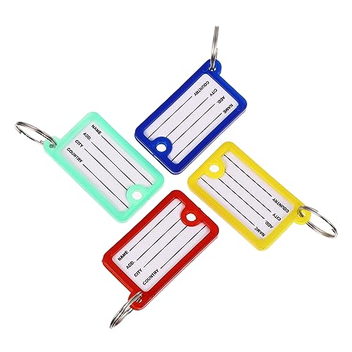 EXCEART 1 Satz Kennzeichen Schlüsselmarkierer Schlüsselmarkierung Keychain Anahtarlık Schlüsselkette Schlüsselbund Schlüsselanhänger Mit Etiketten Typenschild Schlüsselwort Pp 100 Stück EXCEART 1 Satz Kennzeichen Schlüsselmarkierer Schlüsselmarkierung Keychain Anahtarlık Schlüsselkette Schlüsselbund Schlüsselanhänger Mit Etiketten Typenschild Schlüsselwort Pp 100 Stück von EXCEART