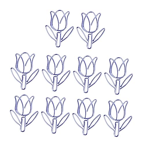 EXCEART 1 Satz Lesezeichen-clips Cartoon Büroklammern Lustige Büroklammern Süße Büroklammern Stilvoll Cartoon-büroklammer Geformt Tulpe Kreative Papierstifte Papierclips Violett 12 Stück EXCEART 1 Satz Lesezeichen-clips Cartoon Büroklammern Lustige Büroklammern Süße Büroklammern Stilvoll Cartoon-büroklammer Geformt Tulpe Kreative Papierstifte Papierclips Violett 12 Stück von EXCEART