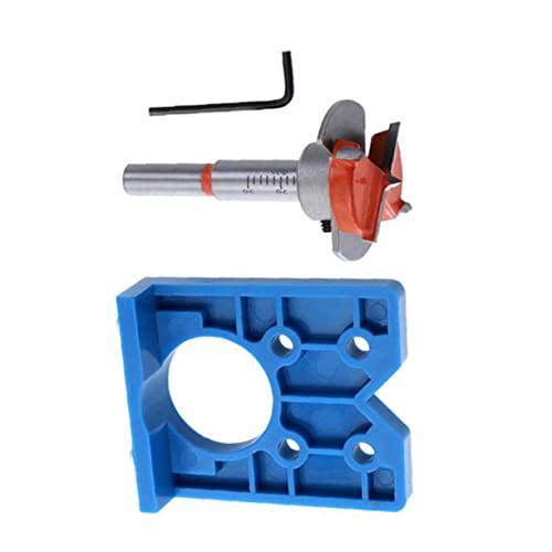 EXCEART 1 Satz Scharnierlochbohrer mit Präzisions Punch Tools für Holzarbeiten für Schranktüren Einfache Installation und Genaue Positionierung Holzbohrer für Tischbohrmaschinen und EXCEART 1 Satz Scharnierlochbohrer mit Präzisions Punch Tools für Holzarbeiten für Schranktüren Einfache Installation und Genaue Positionierung Holzbohrer für Tischbohrmaschinen und von EXCEART