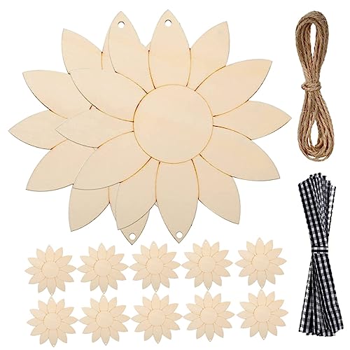 EXCEART 1 Satz Sonnenblumen-dekoration Sonnenblumenband Leer Kreis Herum Unbemalte Ausschnitte Anhänger Baumscheiben Decoraciones Para Sala De Casa Kleiderbügel Kind Holz Graffiti EXCEART 1 Satz Sonnenblumen-dekoration Sonnenblumenband Leer Kreis Herum Unbemalte Ausschnitte Anhänger Baumscheiben Decoraciones Para Sala De Casa Kleiderbügel Kind Holz Graffiti von EXCEART