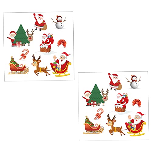 EXCEART 1 Satz Sublimationsaufkleber Weihnachtsdekorationen Party Wärmeübertragungspflaster Weihnachtsaufkleber Bedruckbares Wärmeübertragungs-vinyl Überweisen Flecken Hitze Abs 2blätter EXCEART 1 Satz Sublimationsaufkleber Weihnachtsdekorationen Party Wärmeübertragungspflaster Weihnachtsaufkleber Bedruckbares Wärmeübertragungs-vinyl Überweisen Flecken Hitze Abs 2blätter von EXCEART
