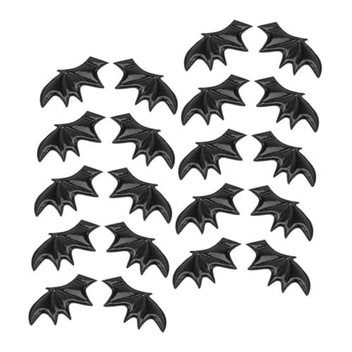 EXCEART 1 Satz Zubehör Für Fledermausflügel Halloween-fledermäuse Fledermauskostüm Für Zu Halloween Teufelsflügel Halloween Haarschmuck Partygeschenk Kleidungszubehör Black 40 Stück EXCEART 1 Satz Zubehör Für Fledermausflügel Halloween-fledermäuse Fledermauskostüm Für Zu Halloween Teufelsflügel Halloween Haarschmuck Partygeschenk Kleidungszubehör Black 40 Stück von EXCEART