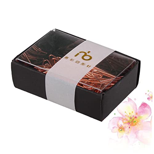 EXCEART 1 Schachtel Papierclips bookmarks lesezeichen buchzeichen card holder büroklammern cardholder book mark karten halter foto aufhänger Papierklammern kreative Papierstifte Golden EXCEART 1 Schachtel Papierclips bookmarks lesezeichen buchzeichen card holder büroklammern cardholder book mark karten halter foto aufhänger Papierklammern kreative Papierstifte Golden von EXCEART