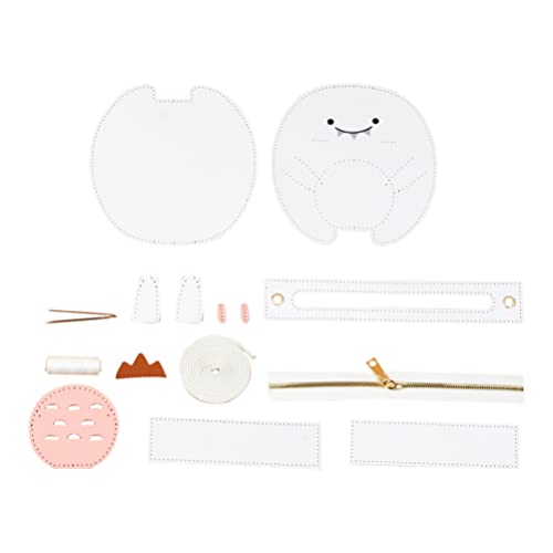 EXCEART 1 Set DIY Leder Kreuz Tasche Making Kit Dinosaurier Geldbörse Nähen Bastelset Machen Sie Ihre eigene Schultertasche Strickmaterial für Frauen Urlaub Geburtstag Weiß EXCEART 1 Set DIY Leder Kreuz Tasche Making Kit Dinosaurier Geldbörse Nähen Bastelset Machen Sie Ihre eigene Schultertasche Strickmaterial für Frauen Urlaub Geburtstag Weiß von EXCEART