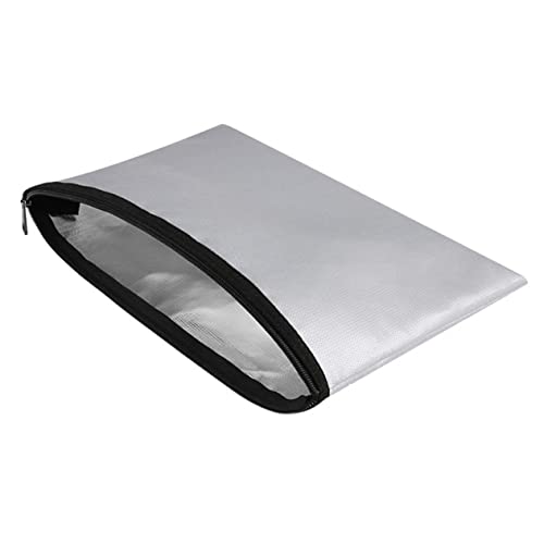 EXCEART 1 Stück Aktenhalter feuerfeste Dokumenttasche Aktentasche schutztasche büroartikel ordnee geldtasche feuerfeste Tasche Dateiordner für Schüler Silver EXCEART 1 Stück Aktenhalter feuerfeste Dokumenttasche Aktentasche schutztasche büroartikel ordnee geldtasche feuerfeste Tasche Dateiordner für Schüler Silver von EXCEART