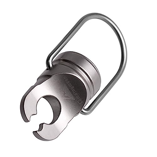 EXCEART 1 Stück Benzintank gasflaschen verschlusskappe campingzubehoer Campingzubehör key chains Camping- Stanzen werkzeug Tragbarer Gas Puncher Gaskanisterloch Eisen Silver von EXCEART