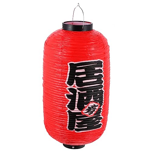 EXCEART 1 Stück Wasserdichte Japanische PVC Laterne für Sushi Restaurants Kreative Dekoration für und Außenbereich für Festliche Anlässe und Warme EXCEART 1 Stück Wasserdichte Japanische PVC Laterne für Sushi Restaurants Kreative Dekoration für und Außenbereich für Festliche Anlässe und Warme von EXCEART