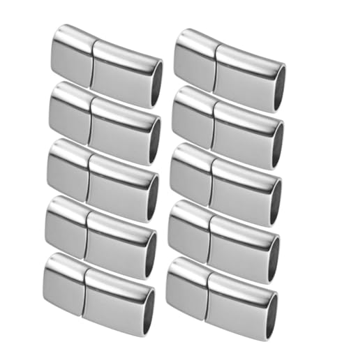 EXCEART 10 Stück 316 Magnetverschluss Bands Armbänder Schließe bastelzeug armbandverschluss schlüsselkette schlüsselarmband anahtarlık lendenschurz rostfrei Verschlusskonverter Kordelende EXCEART 10 Stück 316 Magnetverschluss Bands Armbänder Schließe bastelzeug armbandverschluss schlüsselkette schlüsselarmband anahtarlık lendenschurz rostfrei Verschlusskonverter Kordelende von EXCEART
