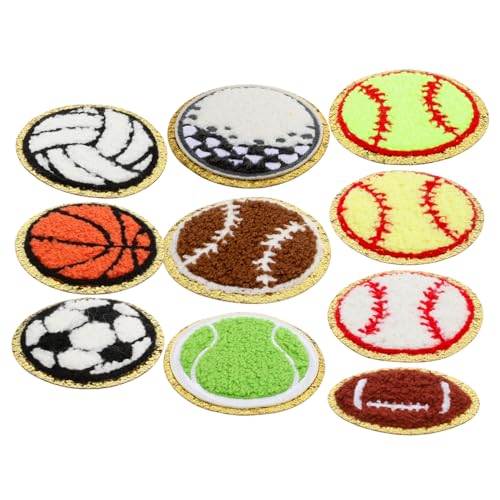 EXCEART 10 Stück Fußball Aufnäher Zum Aufbügeln Zum Aufnähen Von Hüten Rucksäcken Bestickte Fußball Aufnäher Sportball Aufnäher Applikation Zum Aufbügeln Fußball Chenille EXCEART 10 Stück Fußball Aufnäher Zum Aufbügeln Zum Aufnähen Von Hüten Rucksäcken Bestickte Fußball Aufnäher Sportball Aufnäher Applikation Zum Aufbügeln Fußball Chenille von EXCEART
