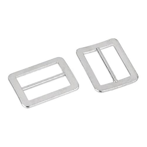 EXCEART 10 Stück Metall Schiebe Schnallen 25mm Zinklegierung Silber Für Gürtel Selbstgemacht Projekte Langlebig Vielseitig EXCEART 10 Stück Metall Schiebe Schnallen 25mm Zinklegierung Silber Für Gürtel Selbstgemacht Projekte Langlebig Vielseitig von EXCEART