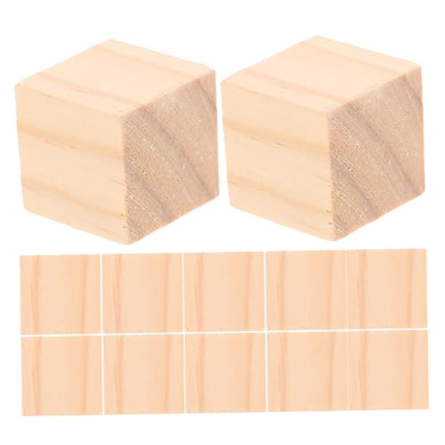 EXCEART 100 Stück Quadratische Holzwürfel Blanko Naturbelassen Glatt zum Bemalen und Basteln Stapelbares Holzspielzeug für DIY Projekte Pädagogische Aktivitäten und Kreative Handarbeit EXCEART 100 Stück Quadratische Holzwürfel Blanko Naturbelassen Glatt zum Bemalen und Basteln Stapelbares Holzspielzeug für DIY Projekte Pädagogische Aktivitäten und Kreative Handarbeit von EXCEART