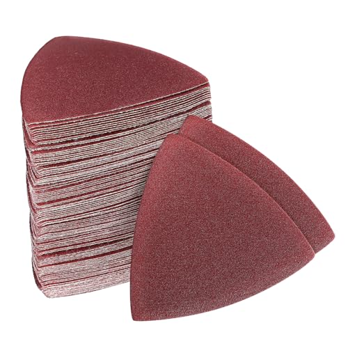 EXCEART 100 Stück Schleifpads Schleifpapier Streugut Gepolstert Dreieckig Unterlage Schleifen Schleifwerkzeug Sandpapierpad Multitool-schleifpad Aluminiumoxid EXCEART 100 Stück Schleifpads Schleifpapier Streugut Gepolstert Dreieckig Unterlage Schleifen Schleifwerkzeug Sandpapierpad Multitool-schleifpad Aluminiumoxid von EXCEART