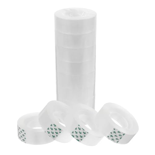 EXCEART 12 Rollen Tesafilm Massenband Durchsichtiges Versandklebeband Sich Bewegendes Band Durchsichtiges Paketband Kleines Band Packband Nachfüllen Paketklebeband Transparent Bopp EXCEART 12 Rollen Tesafilm Massenband Durchsichtiges Versandklebeband Sich Bewegendes Band Durchsichtiges Paketband Kleines Band Packband Nachfüllen Paketklebeband Transparent Bopp von EXCEART