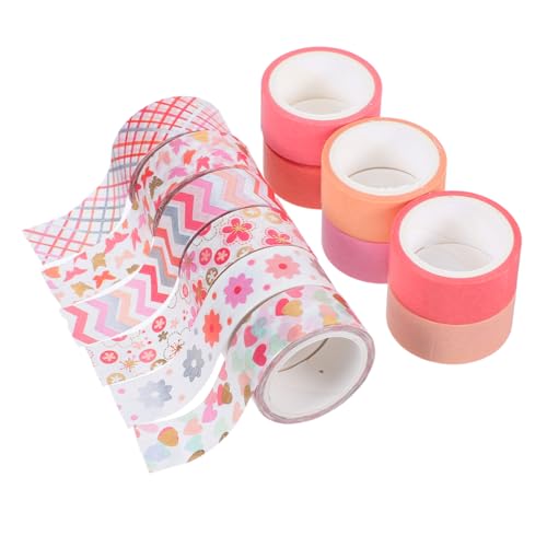 EXCEART 12 Rollen Washi Klebeband Art Journaling Zubehör Klebeband Zum Verpacken Retro Journaling Zubehör Künstler Klebeband Urlaubs Packband Bastelband Buntes Deko Klebeband EXCEART 12 Rollen Washi Klebeband Art Journaling Zubehör Klebeband Zum Verpacken Retro Journaling Zubehör Künstler Klebeband Urlaubs Packband Bastelband Buntes Deko Klebeband von EXCEART