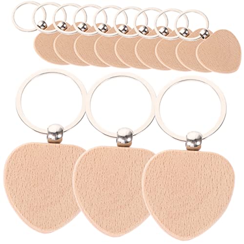 EXCEART 12 Stück Diy Holz Schlüsselanhänger Rohlinge für Gravur Unvollendete Holz Schlüsselringe für Kreative Bastelprojekte EXCEART 12 Stück Diy Holz Schlüsselanhänger Rohlinge für Gravur Unvollendete Holz Schlüsselringe für Kreative Bastelprojekte von EXCEART
