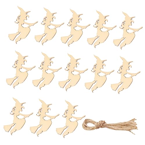 EXCEART 120 Stk Hexenholzspäne Hexenanhänger Partei Hängende Verzierung Halloween-party Leere Geschenkanhänger Pflanzenetiketten Vintage- Halloween-requisiten Schild Halloween- EXCEART 120 Stk Hexenholzspäne Hexenanhänger Partei Hängende Verzierung Halloween-party Leere Geschenkanhänger Pflanzenetiketten Vintage- Halloween-requisiten Schild Halloween- von EXCEART