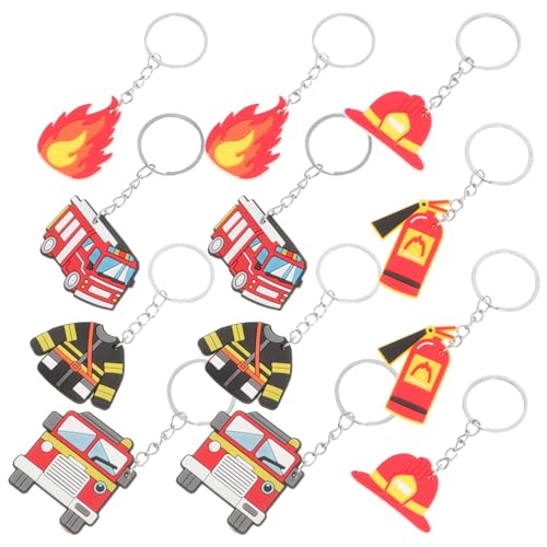 EXCEART 12st Feuerwehrmann-schlüsselanhänger Feuerwehr-schlüsselanhänger Schlüsselanhänger-anhänger Feuerwehrmann-tag Partygeschenke Für Feuerwehrautos Plastik Ornament Charme Kind EXCEART 12st Feuerwehrmann-schlüsselanhänger Feuerwehr-schlüsselanhänger Schlüsselanhänger-anhänger Feuerwehrmann-tag Partygeschenke Für Feuerwehrautos Plastik Ornament Charme Kind von EXCEART