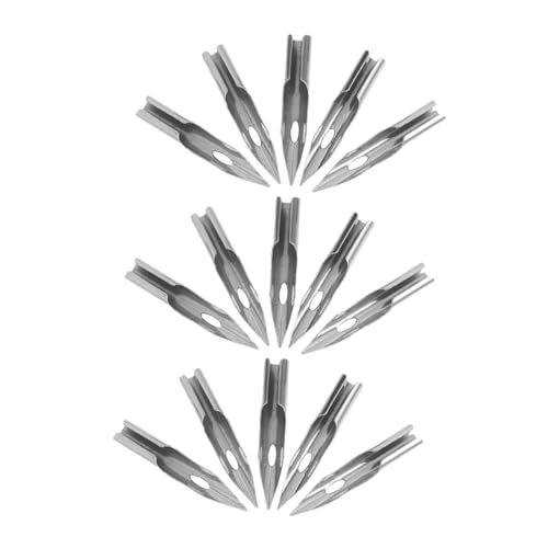 EXCEART 15 Stück Füllfederhalter Tintenfedern Schreibfedern Bemerkenswerte Stiftspitzen Marker Stift Ersatzfedern Stiftfedern Für Dip Pens Stiftfedern Ersatz Stiftkopf Metall EXCEART 15 Stück Füllfederhalter Tintenfedern Schreibfedern Bemerkenswerte Stiftspitzen Marker Stift Ersatzfedern Stiftfedern Für Dip Pens Stiftfedern Ersatz Stiftkopf Metall von EXCEART