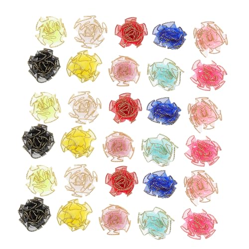 EXCEART 150 Stück Künstliche Blumen Mini Goldrand Mesh Nelken Köpfe für Kleidung Dekoration Basteln Nähen Zubehör für Brautparty Valentinstag Handwerk EXCEART 150 Stück Künstliche Blumen Mini Goldrand Mesh Nelken Köpfe für Kleidung Dekoration Basteln Nähen Zubehör für Brautparty Valentinstag Handwerk von EXCEART