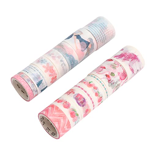 EXCEART 16 Rollen Papierbänder scrapbooking zubehör cute sticker süße sticker bastel materialien bastelmaterial Geschenkidee present ideas Dekorative Klebebänder washi+-+tape aufkleber EXCEART 16 Rollen Papierbänder scrapbooking zubehör cute sticker süße sticker bastel materialien bastelmaterial Geschenkidee present ideas Dekorative Klebebänder washi+-+tape aufkleber von EXCEART