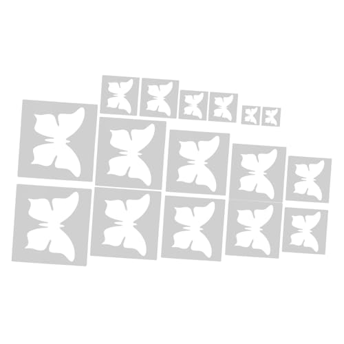 EXCEART 16 Stück Inkjet-Vorlage Bastel Schablonen Set Wanddeko Schablonen Dekorationsvorlagen Schablonen für Wandkunst Zeichnungsvorlagen Schablonen zum Zeichnen das Haustier Weiß EXCEART 16 Stück Inkjet-Vorlage Bastel Schablonen Set Wanddeko Schablonen Dekorationsvorlagen Schablonen für Wandkunst Zeichnungsvorlagen Schablonen zum Zeichnen das Haustier Weiß von EXCEART