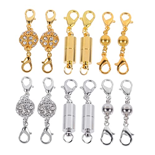 EXCEART 16 Stück Magnetisches Verschlussselabbesser magnetische schnalle selber machen DIY zubehör DIY-Verbindungsschnalle handgefertigtes Accessoire Legierung EXCEART 16 Stück Magnetisches Verschlussselabbesser magnetische schnalle selber machen DIY zubehör DIY-Verbindungsschnalle handgefertigtes Accessoire Legierung von EXCEART