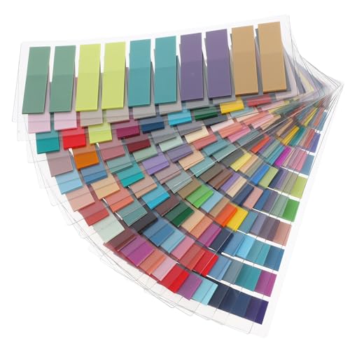 EXCEART 18 Sätze Sticky Index Tabs Kleberegisterkarten Selbstklebend Wiederbeschreibbar Haftnotizen Kleine Memo Pads Transparent Für Bücher Büro Schule Organisieren Und Markieren EXCEART 18 Sätze Sticky Index Tabs Kleberegisterkarten Selbstklebend Wiederbeschreibbar Haftnotizen Kleine Memo Pads Transparent Für Bücher Büro Schule Organisieren Und Markieren von EXCEART
