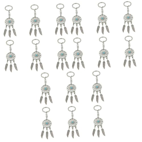 EXCEART 18 Stk Schlüsselringe Kreativer Schlüsselhalter Schlüsselanhänger Tasche Traum Metall von EXCEART