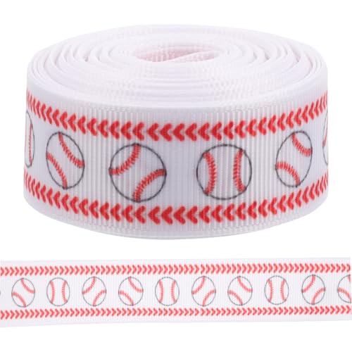EXCEART 1Rolle Exquisites Geschenkband Sport Baseball Rippenband Dekoratives Geschenkverpackungsband Yards für Basteln und Geschenkverpackung Langlebig EXCEART 1Rolle Exquisites Geschenkband Sport Baseball Rippenband Dekoratives Geschenkverpackungsband Yards für Basteln und Geschenkverpackung Langlebig von EXCEART
