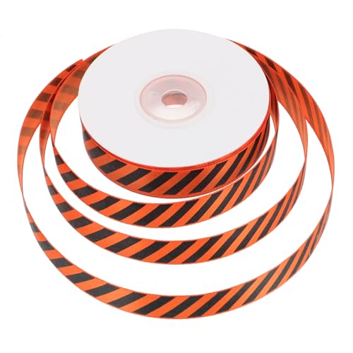 EXCEART 1Stück Halloween Dekoratives Polyesterband Schwarz Vielseitig Einsetzbar für DIY Dekorationen Blumen und Kuchen Langlebig Leicht und Sicher von EXCEART