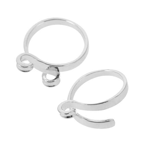 EXCEART 2 Gestrickt Häkeln Verstellbarer Häkelring Verstellbarer Geflochtener Ring Geflochtene Metallringe Geflochtener Fingerring Strick Fingerhüte Metall Stickerei EXCEART 2 Gestrickt Häkeln Verstellbarer Häkelring Verstellbarer Geflochtener Ring Geflochtene Metallringe Geflochtener Fingerring Strick Fingerhüte Metall Stickerei von EXCEART