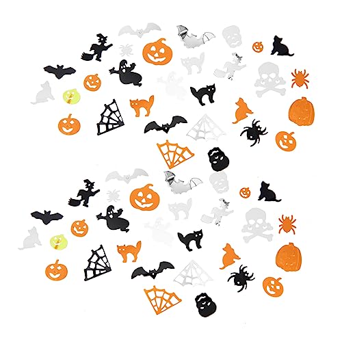 EXCEART 2er-pack Pvc-pailletten für Halloween-partyzubehör Streusel für Dekorationen Süßes oder Saures Gastgeschenke EXCEART 2er-pack Pvc-pailletten für Halloween-partyzubehör Streusel für Dekorationen Süßes oder Saures Gastgeschenke von EXCEART