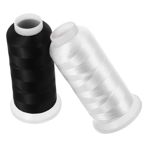 EXCEART 2 Rollen Glattes Polyester Nähgarn für Näh und Stickmaschinen Hochgeschwindigkeits Unterfaden für Vielseitige Projekte EXCEART 2 Rollen Glattes Polyester Nähgarn für Näh und Stickmaschinen Hochgeschwindigkeits Unterfaden für Vielseitige Projekte von EXCEART