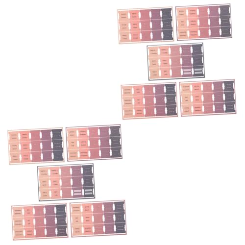 EXCEART 2 Sätze Aufkleber Für Den Bibelindex Bibel-tags Registerkarten Für Die Bibel Bibelregister Für Bibel Für Frauen Bibel Etiketten Bibel Tab Bibel Deckt Papier 5 Blätter * 2 von EXCEART