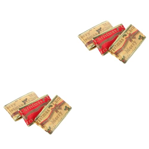 EXCEART 2 Sätze Bogenband Gold Weihnachtsdekorationen Bögen Weihnachten Schimmernd Seidenband Ribbon Partydekoration Geschenkband Bastelzubehör Weihnachtsbänder Pvc 3 Rollen * 2 EXCEART 2 Sätze Bogenband Gold Weihnachtsdekorationen Bögen Weihnachten Schimmernd Seidenband Ribbon Partydekoration Geschenkband Bastelzubehör Weihnachtsbänder Pvc 3 Rollen * 2 von EXCEART