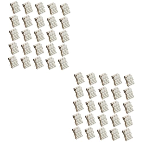 EXCEART 2 Sätze Photovoltaik-klemme Solar- Draht Doppelt Clips Und Kabelschelle Aus Edelstahl Kabelklemme Metallkabelklammern Kabelbefestigungsclip Rostfreier Stahl Silber 30 Stück * 2 EXCEART 2 Sätze Photovoltaik-klemme Solar- Draht Doppelt Clips Und Kabelschelle Aus Edelstahl Kabelklemme Metallkabelklammern Kabelbefestigungsclip Rostfreier Stahl Silber 30 Stück * 2 von EXCEART
